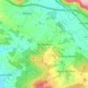 Topografische kaart Pechgraben, hoogte, reliëf