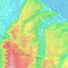 Topografische kaart Granciaro, hoogte, reliëf