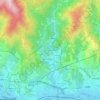 Topografische kaart Filanda Profondo, hoogte, reliëf