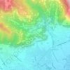 Topografische kaart Piane, hoogte, reliëf