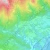 Topografische kaart Sciarborasca, hoogte, reliëf