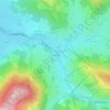Topografische kaart Schloßberg, hoogte, reliëf
