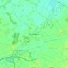 Topografische kaart Duisenburg, hoogte, reliëf