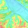 Topografische kaart La Ginestra, hoogte, reliëf