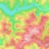 Topografische kaart Meiswinkel, hoogte, reliëf