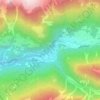 Topografische kaart Sottoponte, hoogte, reliëf