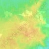 Topografische kaart Libardac, hoogte, reliëf