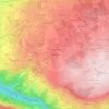 Topografische kaart Chez Divoz, hoogte, reliëf
