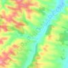 Topografische kaart Bosc, hoogte, reliëf