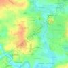 Topografische kaart Gauchis, hoogte, reliëf