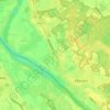 Topografische kaart Hengeland, hoogte, reliëf