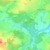 Topografische kaart Böhmsholz, hoogte, reliëf