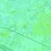 Topografische kaart Lijnden, hoogte, reliëf