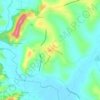 Topografische kaart Spina, hoogte, reliëf