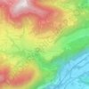Topografische kaart Ossimo, hoogte, reliëf