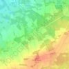 Topografische kaart Drögenbostel, hoogte, reliëf
