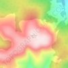 Topografische kaart Moylussa, hoogte, reliëf