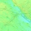 Topografische kaart Crosare, hoogte, reliëf