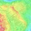 Topografische kaart Videlle di Sopra, hoogte, reliëf