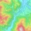 Topografische kaart Balisio, hoogte, reliëf