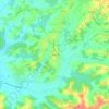 Topografische kaart Apparita, hoogte, reliëf