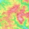 Topografische kaart Volbach, hoogte, reliëf
