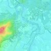 Topografische kaart Archem, hoogte, reliëf