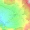 Topografische kaart Houra, hoogte, reliëf