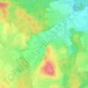 Topografische kaart Steingau, hoogte, reliëf