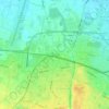 Topografische kaart Cornocchio, hoogte, reliëf