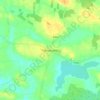 Topografische kaart Glenamaddy, hoogte, reliëf