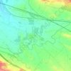 Topografische kaart Puigverd de Lleida, hoogte, reliëf