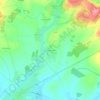 Topografische kaart Les Petites Vignes, hoogte, reliëf