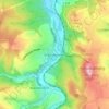 Topografische kaart Erdmannsdorf, hoogte, reliëf