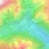 Topografische kaart Antronapiana, hoogte, reliëf