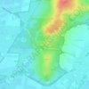 Topografische kaart Lemelerberg, hoogte, reliëf