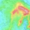Topografische kaart Ca' Nova, hoogte, reliëf