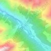 Topografische kaart Epinel, hoogte, reliëf