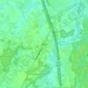 Topografische kaart Effen, hoogte, reliëf