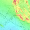 Topografische kaart Castiglione delle Stiviere, hoogte, reliëf