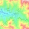Topografische kaart 'Moteng, hoogte, reliëf