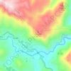 Topografische kaart Sima Crus, hoogte, reliëf