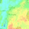 Topografische kaart Sułowo, hoogte, reliëf