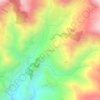 Topografische kaart Bilandu, hoogte, reliëf