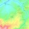 Topografische kaart La Gosserie, hoogte, reliëf