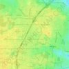 Topografische kaart Le Chut, hoogte, reliëf