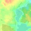 Topografische kaart Aakonpuhto, hoogte, reliëf
