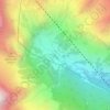 Topografische kaart Barmasse, hoogte, reliëf