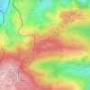 Topografische kaart Frauenkopf, hoogte, reliëf