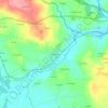 Topografische kaart Portopulgo, hoogte, reliëf